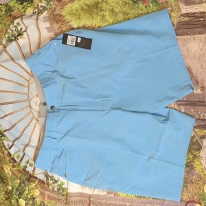 Black clover lt. Blue golf shorts size 36